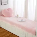 Roze pluche erker kussen en hart kussen set voor gezellige slaapkamer decoratie thuis. - 50*50cm / Lichtroze