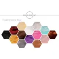 Nordic style long plush carpet faux wool rug variant color display mat home decor - Other Colors