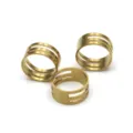 Gedetailleerd overzicht van massief messing buigring opener gereedschap voor DIY sieraden. - Handgemaakte Ring Stijl / Goud