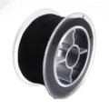0.3mm Mavro Elastiko Kordoni Nima gia DIY Kataskevi Kosmimation kai Vrachiolia - Per. 0.3mm 50m / Μαύρο