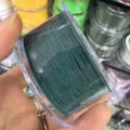 Donkergroene 0,3 mm elastische kraaldraadspoel voor DIY sieraden maken en handwerk - Ca. 0.3mm 50m / Donkergroen