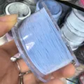 0.3mm Elastisch Kralen Koord Lichtblauw Spoel Draad voor DIY Sieraden Maken 1St - Ca. 0.3mm 50m / Lichtblauw