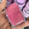 0.3mm Kern gesponnen elastisch kralen koord roze stretchdraad voor DIY sieraden maken - Ca. 0.3mm 50m / Perzikroze