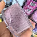 0.3mm Elastisch Kralen Koord Rekbaar Draad voor DIY Sieraden Maken Armband Ketting - Ca. 0.3mm 50m / Oudroze
