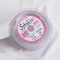 Stainless steel beading wire 100m spool, 0.40mm nylon coated craft wire for jewelry making. - 0.3mm 10m / Silver