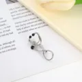 Creative Doctor Stethoscope Brooch Silver Metal Lapel Pin Medical Staff Accessory - Stethoscope Brooch (MM-BR-3682-SL) / 4x2.2x0.8cm / Silver