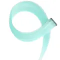 Ciocca di capelli extension clip verde menta, extension sintetica opaca per mèches. - 嫩青色