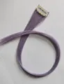 Extension per capelli con clip viola, capelli sintetici lisci colorati per uso quotidiano. - Viola fumé