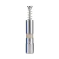 Stainless steel manual pepper grinder kitchen seasoning salt mill main view display - Style B / 201 Stainless Steel