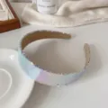 Perlen besetzter Pailletten Haarreif, glitzerndes Haaraccessoire für Damen und Mädchen Alltag. - bunt
