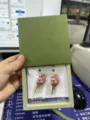 Exquisite pink rose bouquet enamel brooch pin, elegant floral suit accessories detail. - Pink Rose Bouquet / 2-Piece Pack