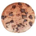 Funny Round Chocolate Chip Cookie Blanket Soft Fleece Throw Blanket For Office Nap - 180cm / Cookie