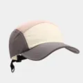 Casquette 5 panneaux multicolore, tissu respirant à séchage rapide, chapeau de soleil streetwear. - Réglable / Gris
