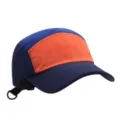 Casquette 5 panneaux rétro colorblock, séchage rapide, respirante pour le sport urbain. - Réglable / Bleu marine