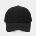 Minimalist plain quick-dry baseball cap, breathable summer outdoor sun hat for casual wear. - Adult (56-58)cm / Black