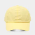 Berretto da baseball giallo ad asciugatura rapida, design semplice minimalista estivo. - giallo limone