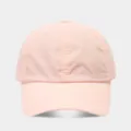 Dettaglio berretto da baseball rosa ad asciugatura rapida, cappello da sole traspirante. - Rosa