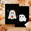 Halloween spook pompoen microfiber sneldrogende handdoek 2st, schattige huisdecoratie. - 40*60cm / Stijl 1 (MJBT187-1)