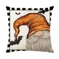 Federa per cuscino Halloween gnomo con cappello ragnatela per decorazione festiva casa. - 45*45cm / DYM552-2
