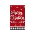 Weihnachten Kuechenhandtuch rotes karo Muster frohe Weihnachten Geschirrtuch Dekoration - 40*60cm / MJB215-7