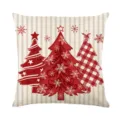 Christmas throw pillow cover digital printed sofa cushion festive holiday home decor - XY770-6