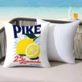 Housse de coussin imprimee citron frais d'ete exterieure plage piscine canape deco - 45x45 cm / CDR496-13