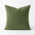 Einfarbig minimalistischer Kord Kissenbezug für Wohnzimmer Sofa Dekoration Heimtextilien - 30x50cm (Nur Kissenbezug) / Matcha-Grün