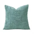 Chenille Kissenbezug strukturierter Sofakissenbezug dekoratives Kissen für Wohnzimmer Schlafzimmer - 30x50cm (Nur Kissenbezug) / Petrol