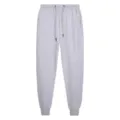 Men's Grey Casual Sweatpants Loose Cuffed Joggers Solid Color Versatile Track Pants - M / Bottoms / Gray