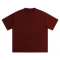 Men's Summer Solid Color Short Sleeve T-Shirt Casual Breathable Quick Dry Athletic Tee Top - S / Tops / Burgundy