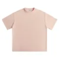 Men's casual solid color short sleeve crewneck t-shirt comfortable summer outdoor top - S / Tops / Pink