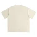 Men's solid color short sleeve T-shirt, casual summer basic top, comfortable and breathable. - Beige Apricot