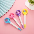 Niedliches Cartoon rotierendes Entspannungs-Gelschreiber-Set, Einhorn-Spielzeug-Stifte für Schüler. - Mond-Einhorn-Serie