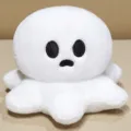 Peluche fantôme blanche poupée douce et mignonne style variante jouet en peluche mignon cadeau - Porte-clés 10cm / Fantôme Lésé