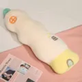 Creative bottle house long plush pillow cute soft stuffed toy cushion for home decor room. - Yellow / 80cm