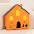 Halloween house plush pillow cute pumpkin ghost cushion soft toy home decor sofa bed gift - 35cm Pumpkin House