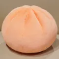 Orange plush steamed bun pillow soft cute round stuffed toy cushion for home decor gift - 9cm Pendant / Orange