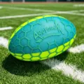 Creative fluorescent football plush pillow toy, soft green rugby doll for boys kids! - Double Evil Shadow Hunt Style