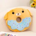 Simpatico cuscino in peluche a ciambella per cani giocattolo morbido carina decorazione stanza accogliente - Stile Cagnolino