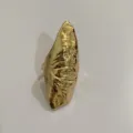 Overdreven gotische venom metaal onregelmatige vingerring punk stijl statement sieraden - Goud Stijl E