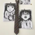Japanese style college striped tie brown necktie for JK and DK uniform daily matching accessories - Preppy Style Tie: Style 06