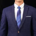 Herren Business Anzug blaue Karo Krawatte Hochzeit schmale Krawatte professionelle Krawatte - Stil 007