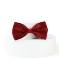 Noeud papillon bordeaux pour homme mariage temoin classique unicolore elegant accessoire - Rouge Vin Classique