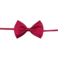 Noeud papillon rouge pour enfant spectacle ecole chorale bebe animal mignon sangle reglable mode - Bordeaux