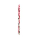 DIY acrylic bag chain strap with crystals and beads for bohemian style women's handbags. - 120cm Size / Red (B367-4)