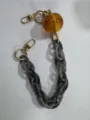 DIY 40cm αλυσιδα τσάντας ακρυλική διακοσμητική ζώνη για τσάντα αξεσουάρ τηλεφώνου - Ανοιχτό Γκρι