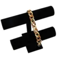 Acrylic metal chunky chain strap for women handbag phone case decorative accessory variant. - Two-Tone Brown and Gold