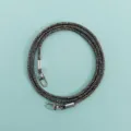 Sprankelende strass steen crossbody tas riem bling telefoonhoesje ketting accessoire - donkergrijs