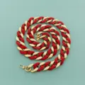 Klobige Acryl Taschen Kette Ersatzgurt rot gold DIY Handtasche Schultergurt 1Stk - Mattrot Gemischt Gold