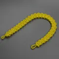 Gelber geflochtener Taschengurt 60cm Ersatz Schulterriemen fur Damen Achseltasche - 60CM / Alt Gelb